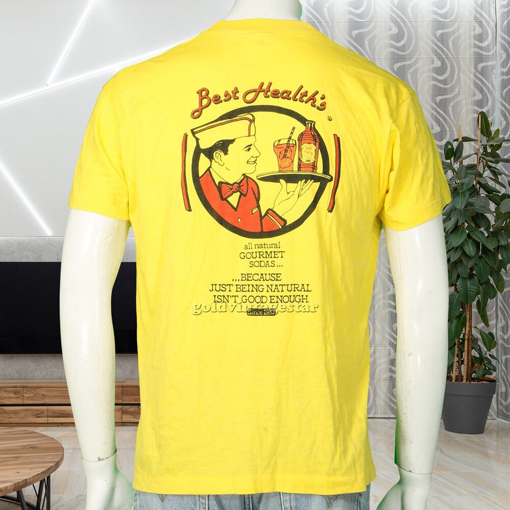 Vintage Best Health Gourmet Sodas Tee M